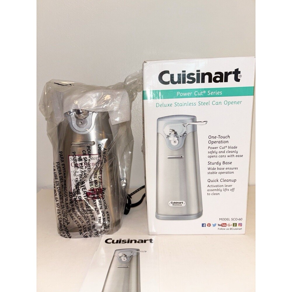Cuisinart SCO-60 Deluxe Electric Can Opener